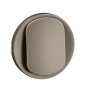 Legrand - Céliane 2024 - Enjoliveur pour interrupteur et ou va-et-vient - Titane - Réf : CT0001