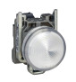 Schneider - Harmony XB4 - Voyant lumineux LED D22 - IP66 - blanc - 230V -  Réf : XB4BVM1