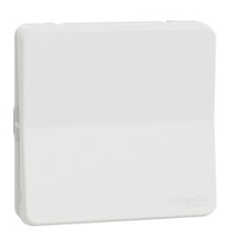 Schneider - Mureva Styl - Composable va et vient en saillie ou encastré  - IP55 - IK08 - connexion auto - blanc - Réf : MUR39723