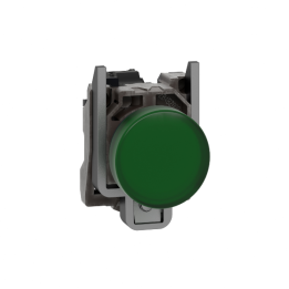 Schneider - Harmony XB4 - Voyant lumineux LED D22 - IP66 - vert - 230V - Réf : XB4BVM3