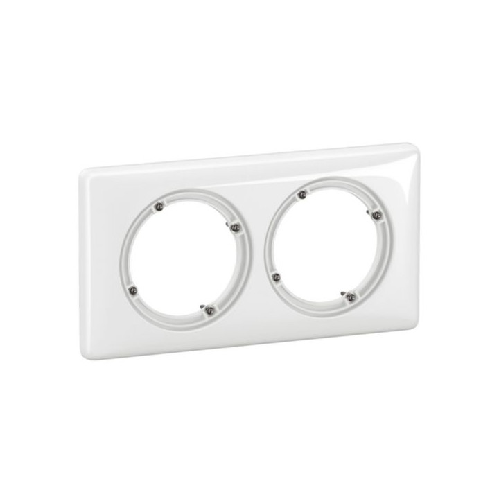 Legrand - Céliane 2024 - Ensemble va et vient + prise 2P+T - COMPLET - Étanche - IP44 - Blanc - Réf : LOT3316
