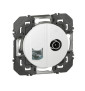 Legrand - Prise TV  et RJ45 CAT6 STP Dooxie - finition Blanc  - Réf : 600352