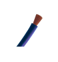 Fil souple H07VK de 10mm² souple - Bleu - Coupe au mètre - Réf : VK10B