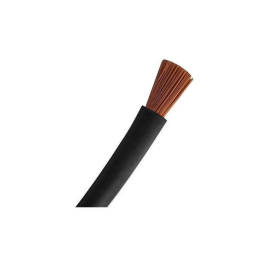 Fil souple H07VK de 10mm² souple - Noir - Coupe au mètre - Réf : VK10N