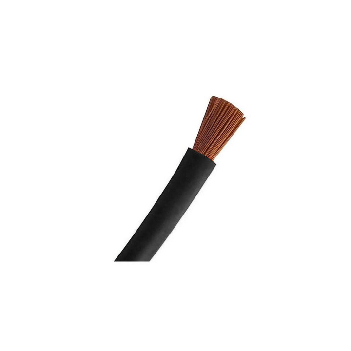 Fil souple H07VK de 10mm² souple - Noir - Coupe au mètre - Réf : VK10N