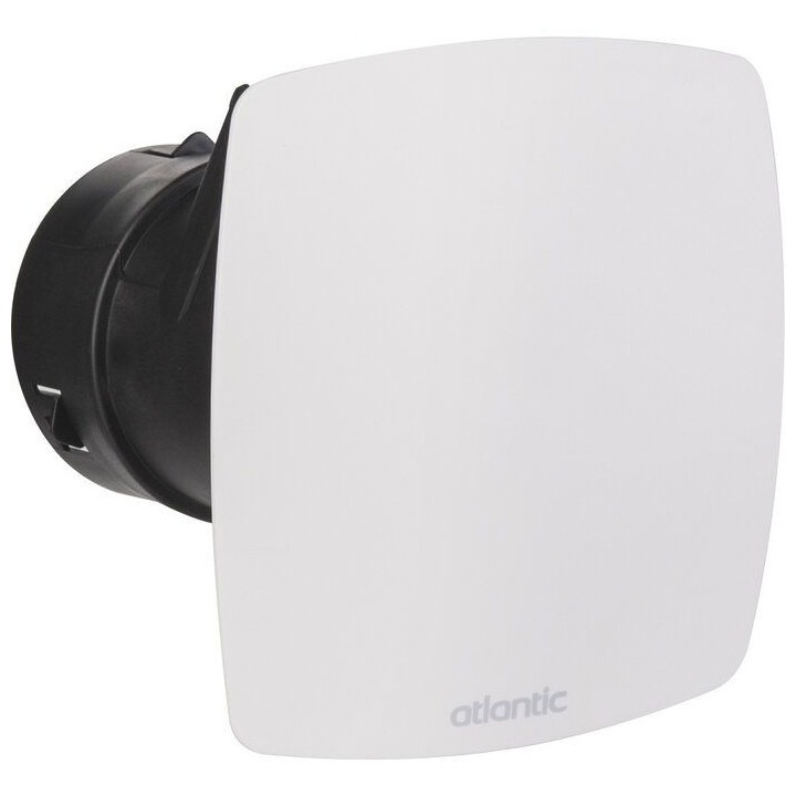 Atlantic - Bouche d'extraction et insufflation universelle PB 80 LINE NP avec manchon court ø80mm - Sanitaire - Réf : 412219