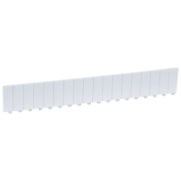 Legrand - Obturateurs XL3 RAL 7035 pour plastron métal ou isolant - 18M - XL3 160/Plexo - 001665