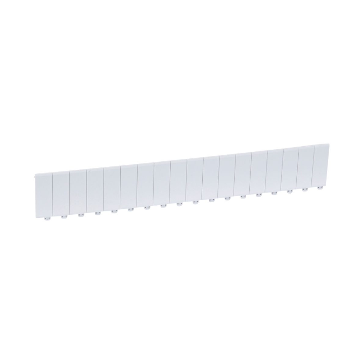 Legrand - Obturateurs XL3 RAL 7035 pour plastron métal ou isolant - 18M - XL3 160/Plexo - 001665