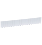 Legrand - Obturateurs XL3 RAL 7035 pour plastron métal ou isolant - 18M - XL3 160/Plexo - 001665