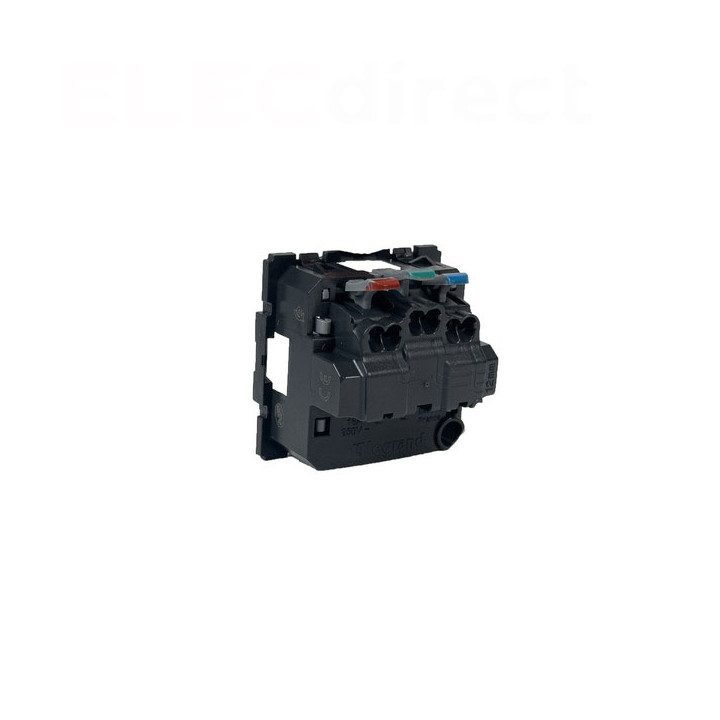 Legrand - Céliane 2024 - Mécanisme PC avec enjoliveur - PC 2P+T - 16A - Réf : CF0111