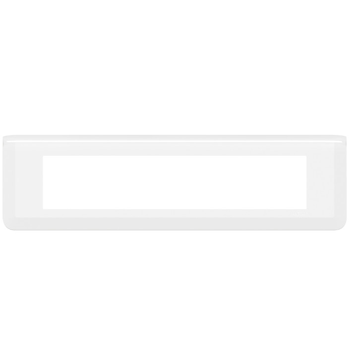 Legrand - Plaque de finition horizontale Mosaic pour 10 modules blanc Réf : 078810L