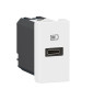 Legrand Mosaic - Prise chargeur USB- C - 3A/20W - 1 Port - Réf : 077690L