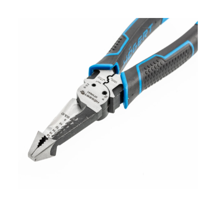 Hogert - Pince hybride allongée - 200mm - Réf : HT1P241