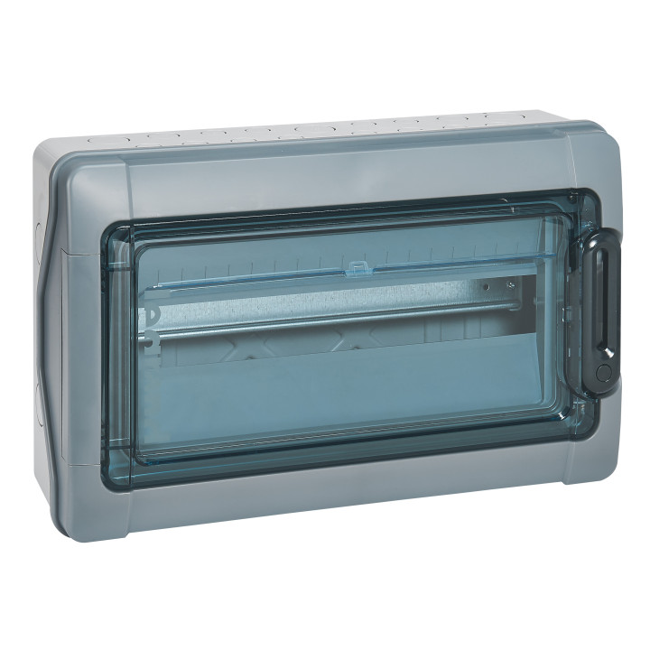 Legrand - Plexo - Coffret étanche 18 modules - 1 rangées - IP65/IK09 - Réf : 001924