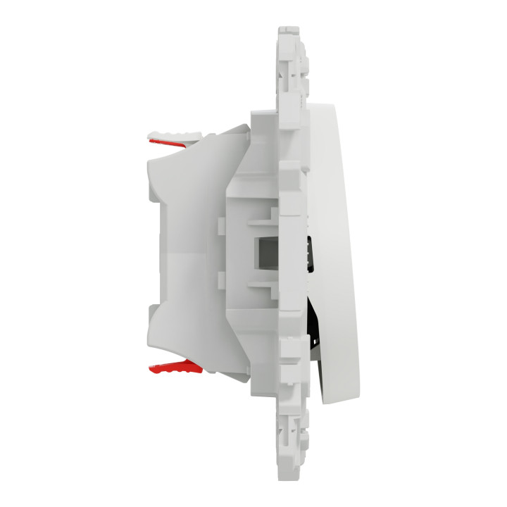 Schneider - Odace 2025 - permutateur - bornes automatiques - 10AX - blanc craie - Réf : S920205