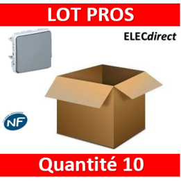 Legrand Plexo - Va-et-Vient composable 10A - 230V - IP55/IK07- 069511x10