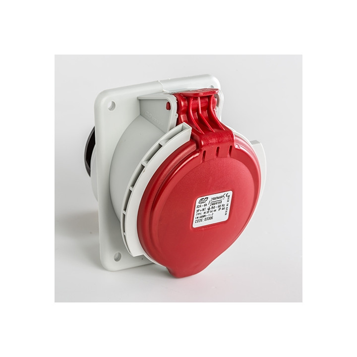 Digital - Prise de Courant Européenne 3P+T+N 32A - 380V - IP 44 - 51118 (03306)