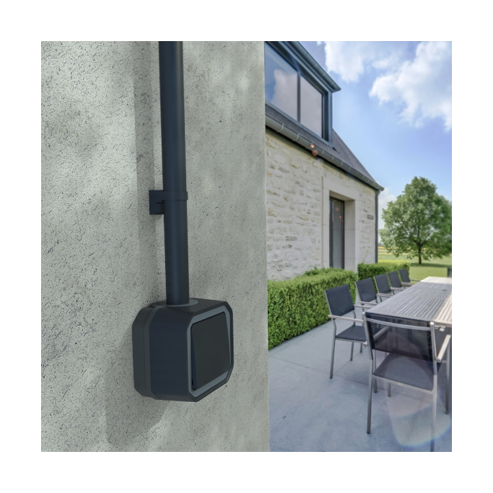 Legrand - Prise de courant 2P+T 16A étanche Plexo prêt à poser saillie - IP55 - IK08 - 250V - Anthracite - Réf : 069791L