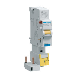 Hager - Bloc différentiel 1P+N 40A 30mA - Type HPI - Réf : BDH240F