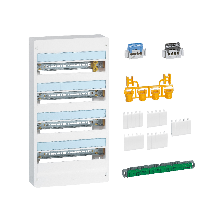 Legrand - Coffret DRIVIA  72 Modules - 4 Rangées de 18M - largeur 355mm - Réf : 401224