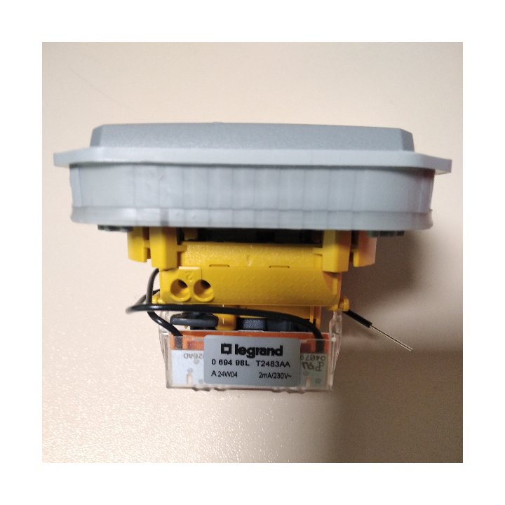 Legrand Plexo - Interrupteur ou Va-et-Vient témoin 10A - 250V - IP55/IK08 - Réf : 069712L