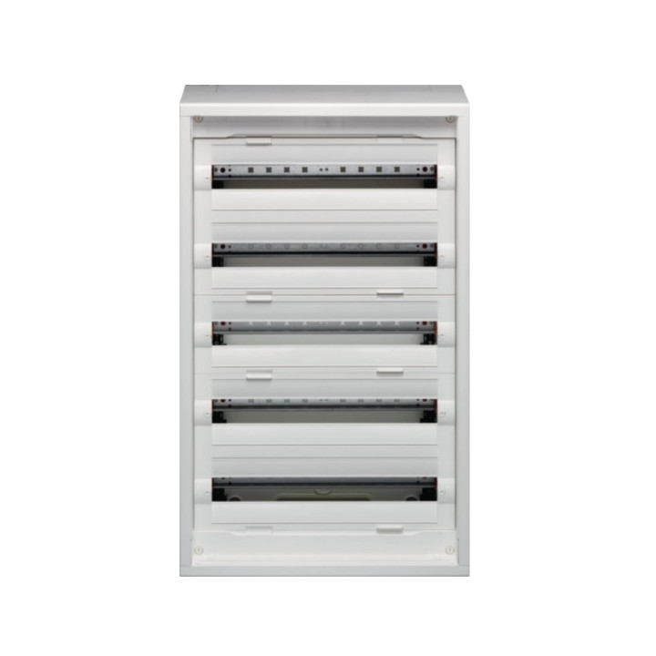 Hager - Coffret NewVegaD - 900x550x193mm - Saillie - 5 rangées - 120 modules - Réf : FD52DN