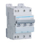 Hager - Disj. 3P+N - 6-10kA - Courbe C - 40A 3m - Réf : NFT840