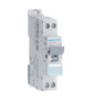 HAGER - Disjoncteur 1P+N 6-10kA - courbe D - 16A -1 module - Réf : NGT716