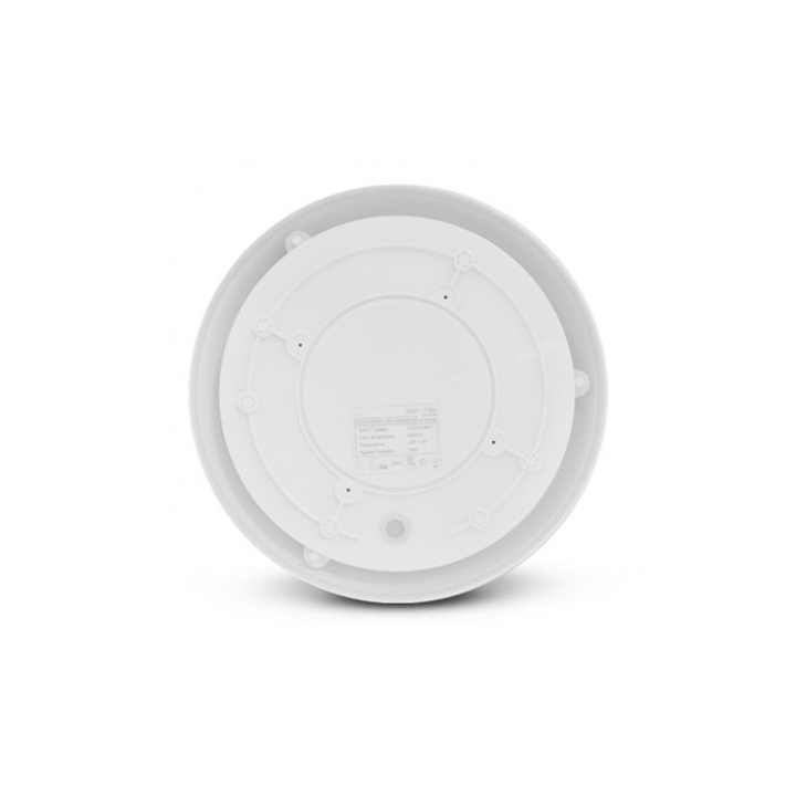 Miidex - Plafonnier LED Ø300 blanc - 18W - IP65 - Angle 160° - 4000°K - Réf : 7786