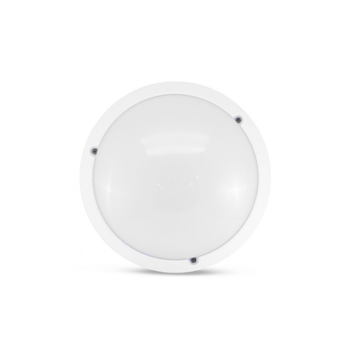 Miidex - Plafonnier LED Ø300 blanc - 18W - IP65 - Angle 160° - 4000°K - Réf : 7786