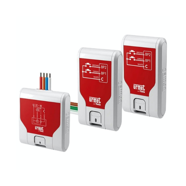 Yokis - Up - Kit Va et Vient - Zigbee - 1 télérupteur et 2 émetteurs radio - Réf : 4820460