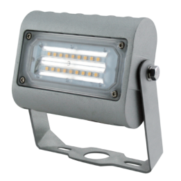 Kapsea - Projecteur LED étanche - Gris - 230V - 15W - 1500lm - 4000K -  IP66 - Réf : KAP-FLFPS-15