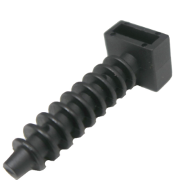 Ram - Embase pour collier d'installation nylon - noir - D. perçage 8mm - boîte de 100 - 59230