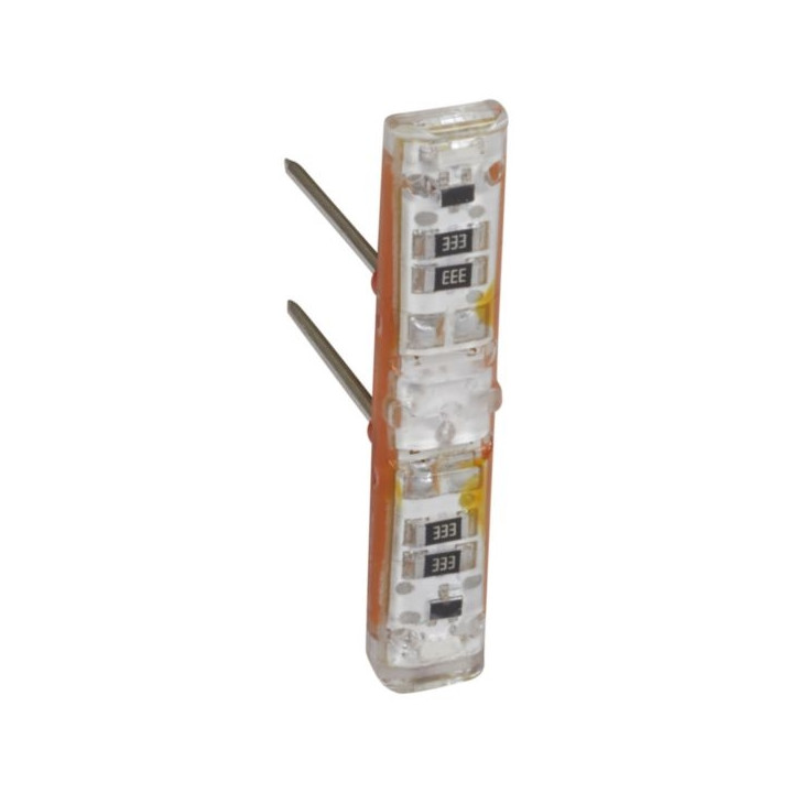 Legrand - Mosaic - Interrupteur Va et Vient Témoin - Blanc -EU - 10A - 2M - Réf : 278011L+067685L