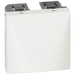 Legrand - Sortie de Câble Mosaic - 2M - Blanc - Réf : 277550L