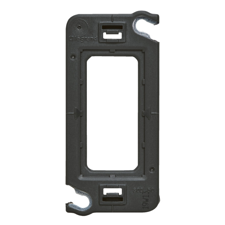 Legrand - Support simple 1 poste (1M) - Mosaic/Céliane - Fixation VIS - Réf : 080250