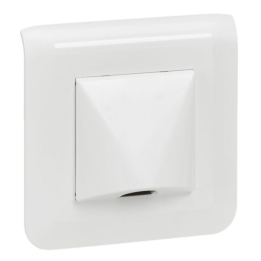 Legrand Mosaic - Sortie de câble 16A complet - 1 poste (2M) - Réf : 277550L + 080251 + 277802L