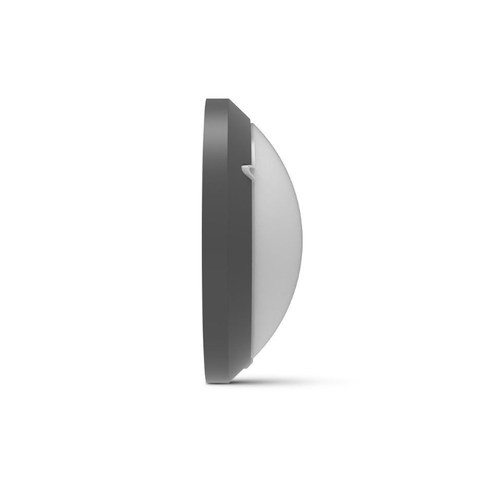 Miidex - Plafonnier LED Ø300 Gris - 15W - IP65 - Angle 120° - 3 CCT- Réf : 100640