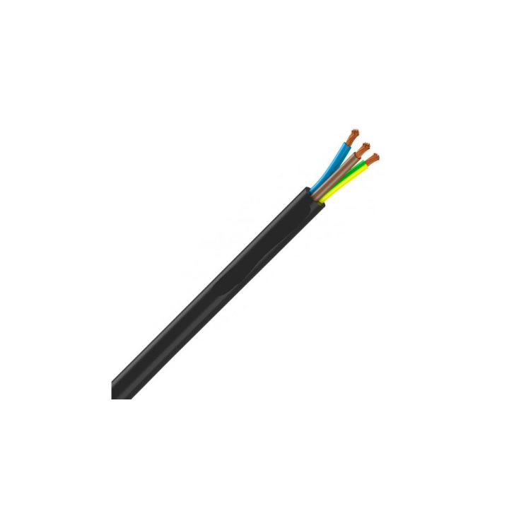 Câble Électrique H07RN-F 3G1.5 - Coupe au mètre - Réf : CABLERNF3G1.5