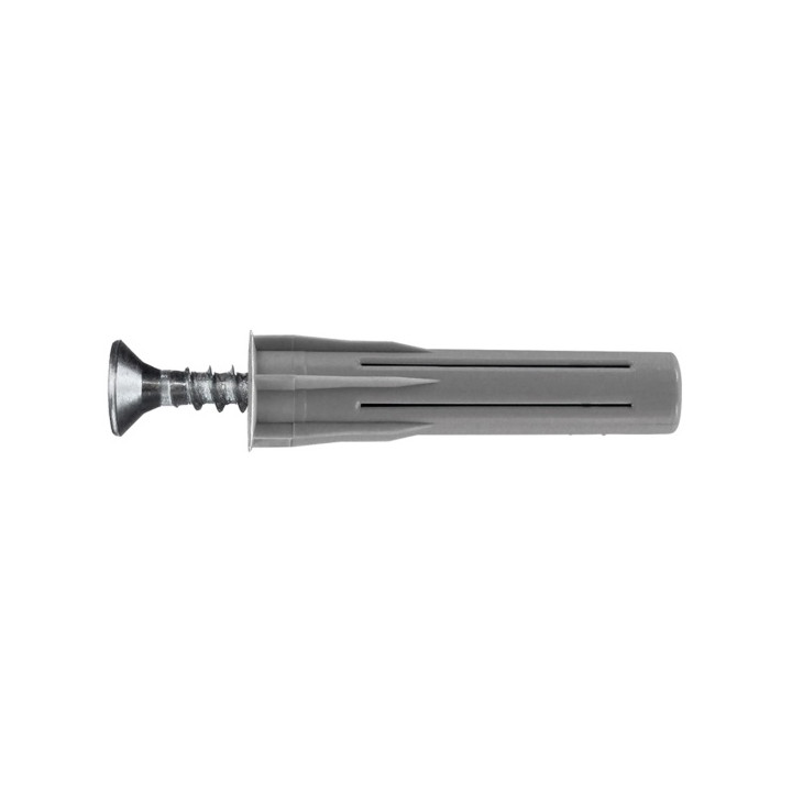 RAM - Boîte de 20 chevilles fusées Ø8x40 mm + Vis Ø5x60 mm - Réf : 100106