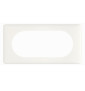 Legrand Céliane - Plaque 4/5M - Blanc - Réf : 066635