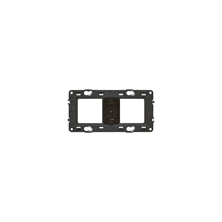 Legrand - Mosaic/Céliane - Support 2 postes (4M) - 2x2 M - Réf : 080252