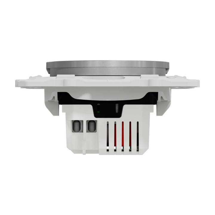 Schneider - Prise Double USB Odace - Alu - Réf : S530407