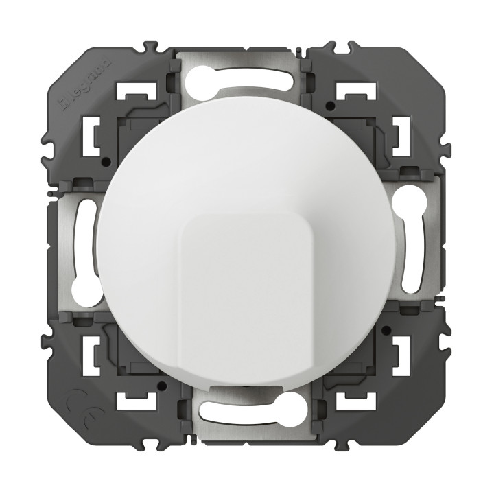 Legrand - Sortie de Câble Dooxie standard complète - Blanc - Réf : 600325 + 600801