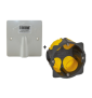 SIB - Sortie de câble 16/20A - à vis dim. 80x80 + boîte Legrand batibox BBC - P11016+080021L