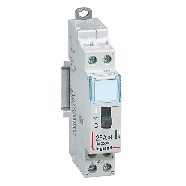 Legrand - Contacteur CX3 J/N heures creuses - 25A bipolaire pour chauffe-eau - Réf : 412501
