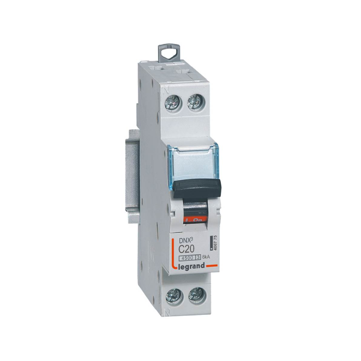 LEGRAND - LOT de 30 disjoncteurs DNX3 : 10A x10, 16A x10, 20A x10 - Bornes Vis/Vis - Réf : 406773 / 406774 / 406775