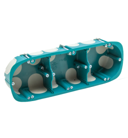 SIB - Boîte triple BBC entraxe 71 mm - prof 40mm - Réf : P33971