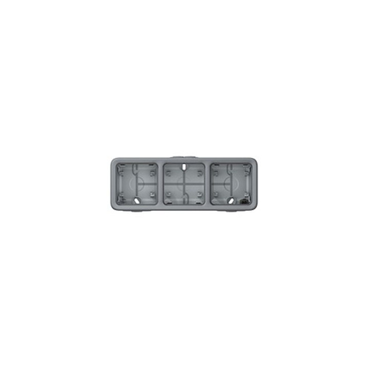 Legrand Plexo - Boîtier 3 postes horizontaux - IP55/IK07 - Réf : 069680