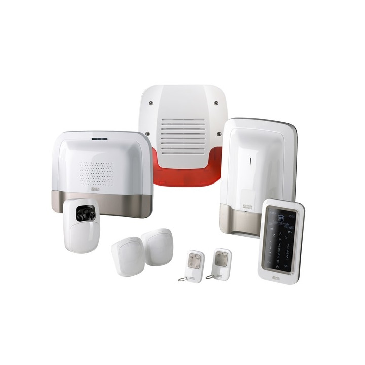 Delta Dore - Alarme maison GSM connectée - Pack alarme sans fil + détecteur vidéo - Sirène extérieure - Réf : Pack Tyxal+ Vidéo